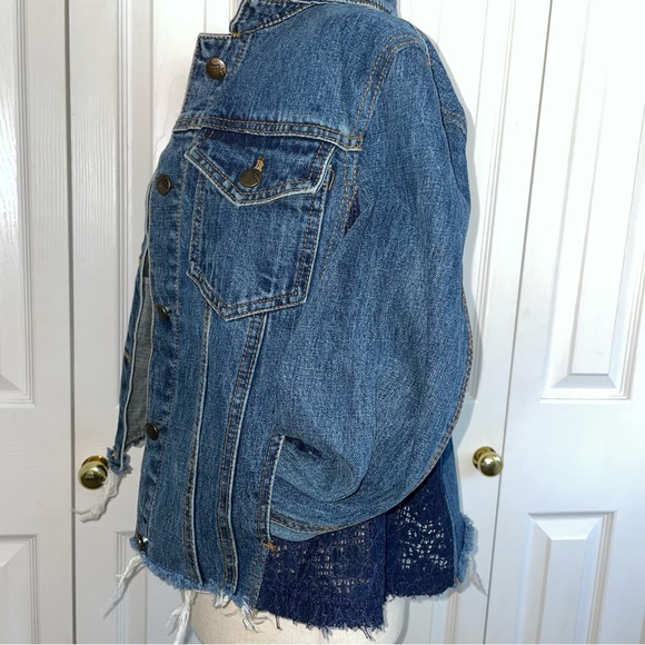 Free people jacke denim size s - Picture 9 of 11